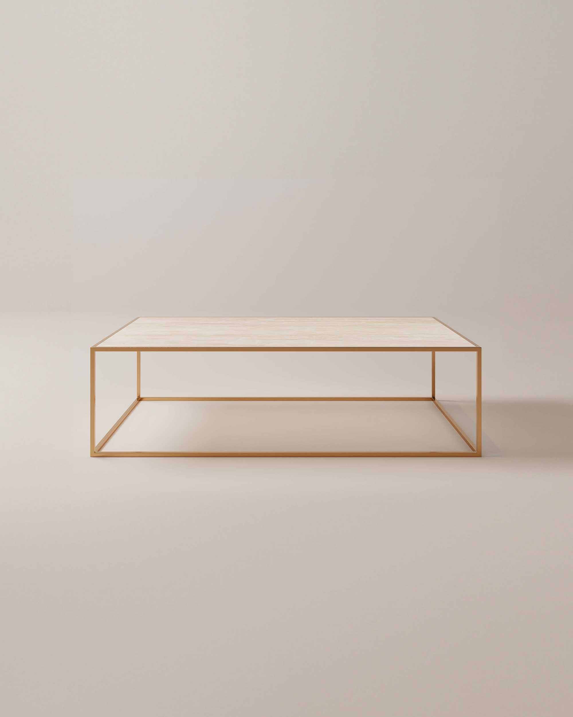 Arga Large Brass High Gloss